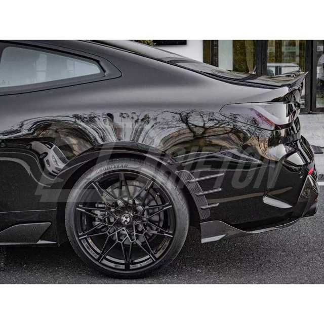 SQ Style Dry Carbon Fiber Rear Diffuser For BMW 4 Seires G22 G23 2021-2024