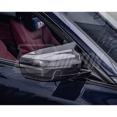 M5 Style Dry Carbon Fiber Mirror Cap For BMW 4 Seires G22 G23 G26 2021-2024