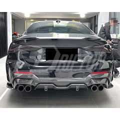 SQ Style Dry Carbon Fiber Rear Diffuser For BMW 4 Seires G22 G23 2021-2024