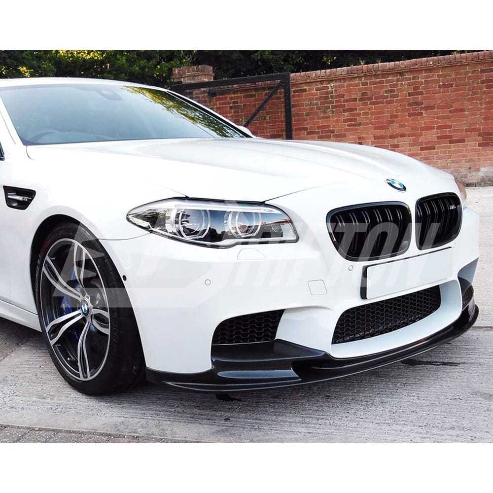 3D Style Carbon Fiber Front Lip For BMW 5 Series F10 M5 2010-2016