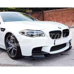 3D Style Carbon Fiber Front Lip For BMW 5 Series F10 M5 2010-2016