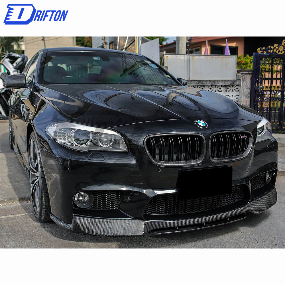 Vorstei Style Carbon Fiber Front Lip For 5 Series F10 F18 2010-2016
