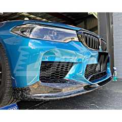 3D Style Dry Carbon Fiber Front Lip For BMW F90 M5 2017-2019