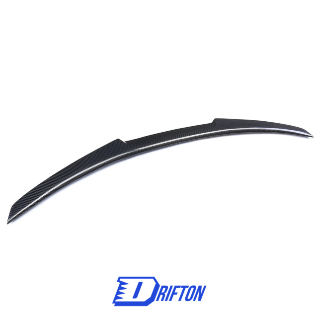 M4 Style Carbon Fiber Rear Spoiler Trunkg Wing For BMW 5 Series F10 F18 2010-2016