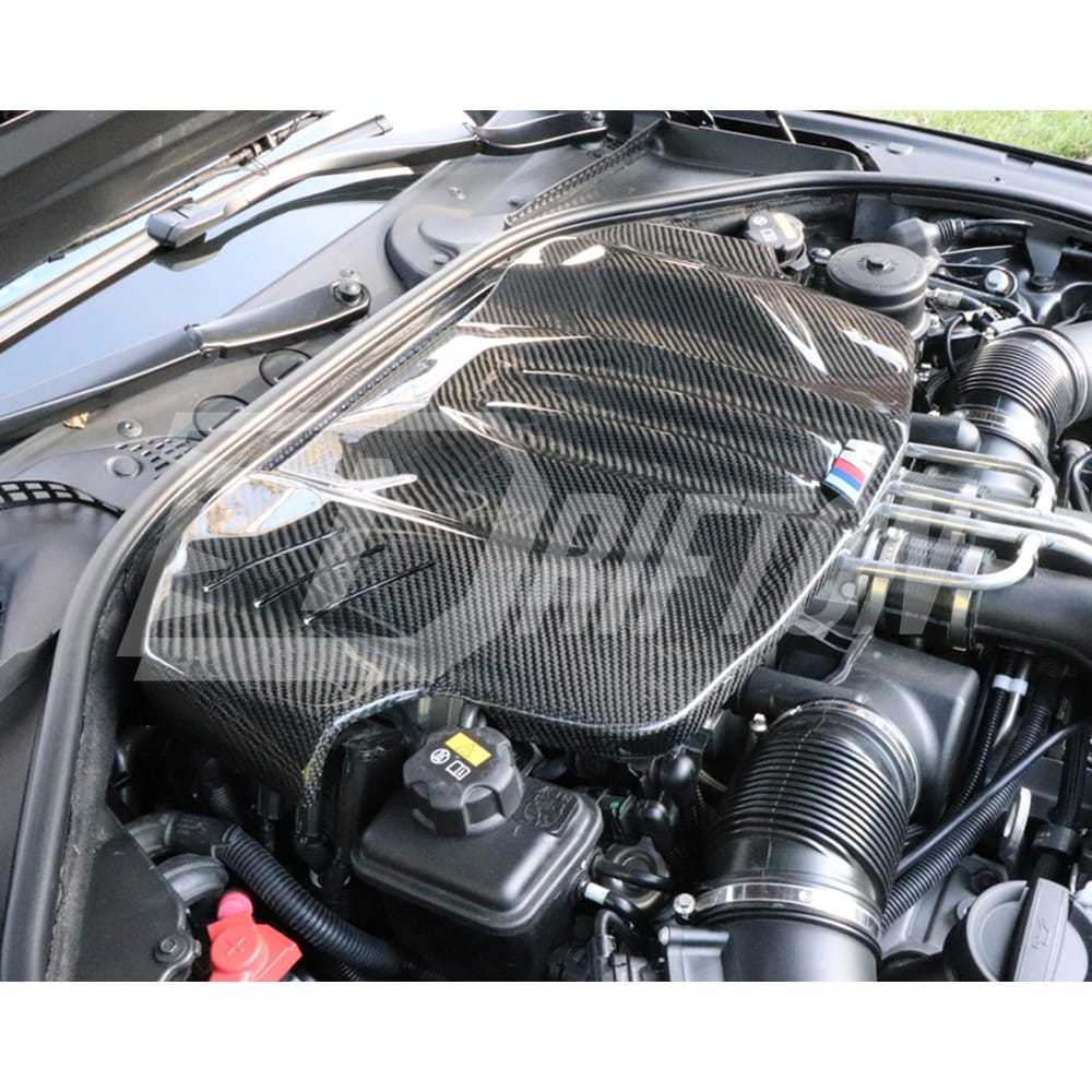 Dry Carbon Fiber Engine Cover For BMW 5 Series F10 M5 F12 F13 F06 M6 2010-2016