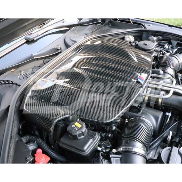 Dry Carbon Fiber Engine Cover For BMW 5 Series F10 M5 F12 F13 F06 M6 2010-2016