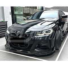 SQ Style Dry Carbon Fiber Front Lip For BMW 4 Seires G22 G23 2021-2024