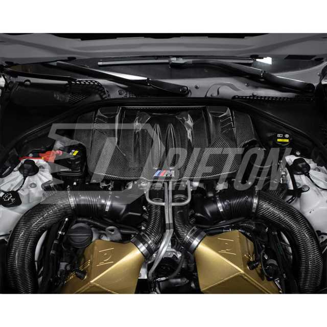 Dry Carbon Fiber Engine Cover For BMW 5 Series F10 M5 F12 F13 F06 M6 2010-2016
