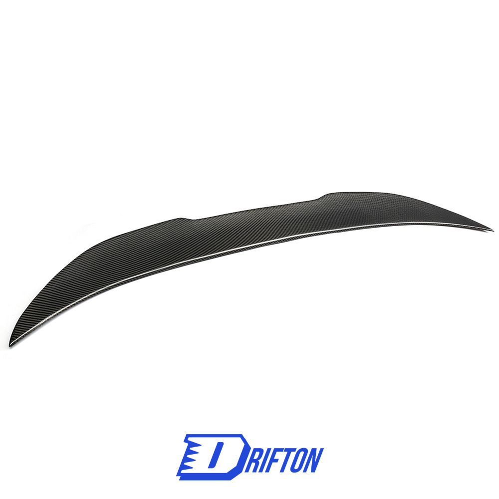 PSM Style Carbon Fiber Rear Spoiler Trunkg Wing For BMW 5 Series F10 F18 2010-2016