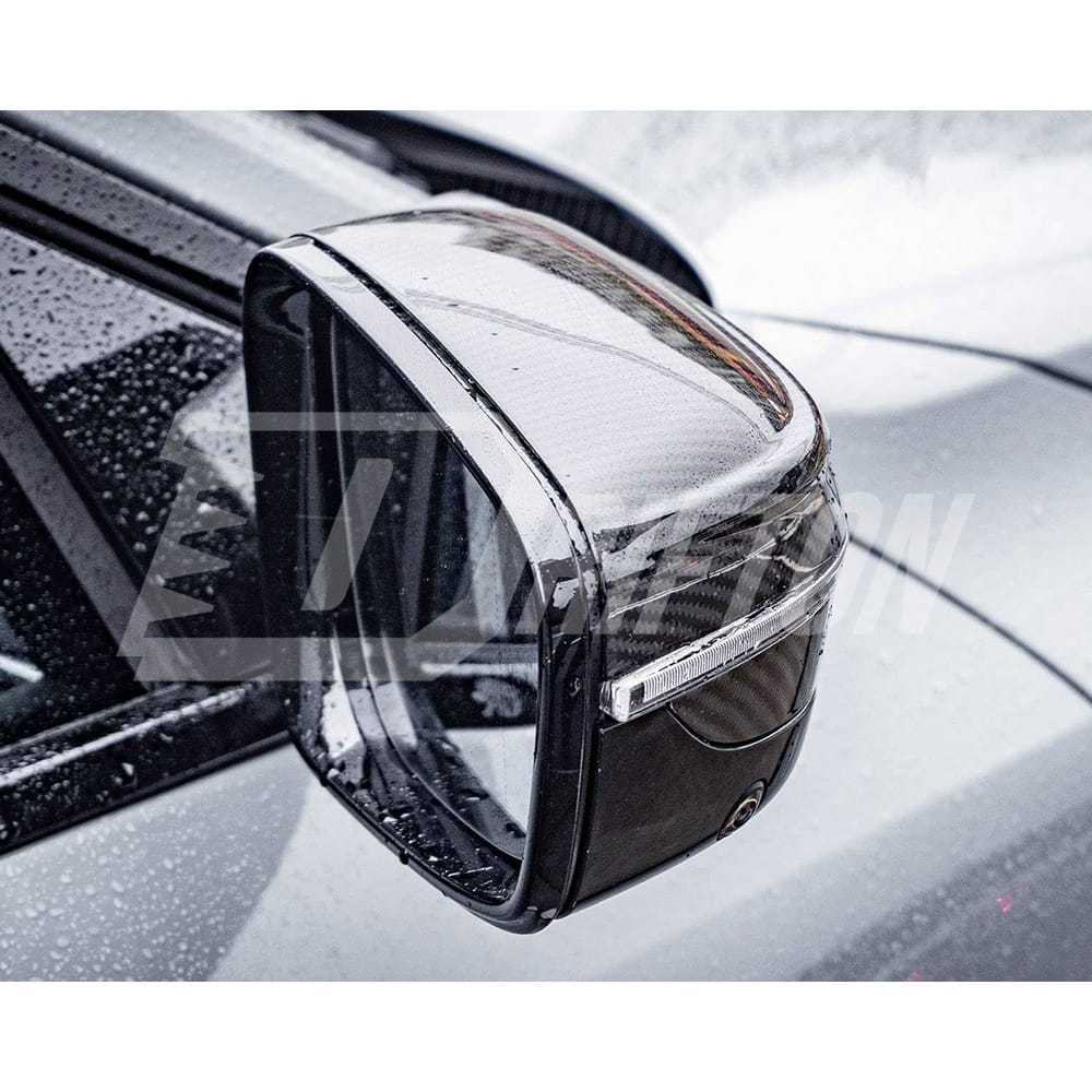 M4 Style Dry Carbon Fiber Mirror Cap For BMW 4 Seires G22 G23 G26 2021-2024