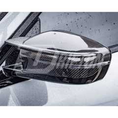 M4 Style Dry Carbon Fiber Mirror Cap For BMW 4 Seires G22 G23 G26 2021-2024