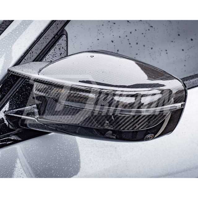 M4 Style Dry Carbon Fiber Mirror Cap For BMW 4 Seires G22 G23 G26 2021-2024