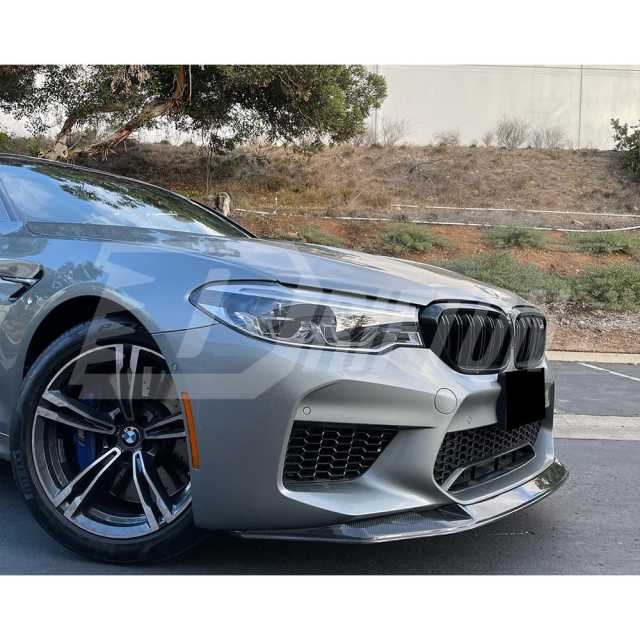 GTS Style Carbon Fiber Front Lip For BMW 5 Series F90 M5 2017-2019