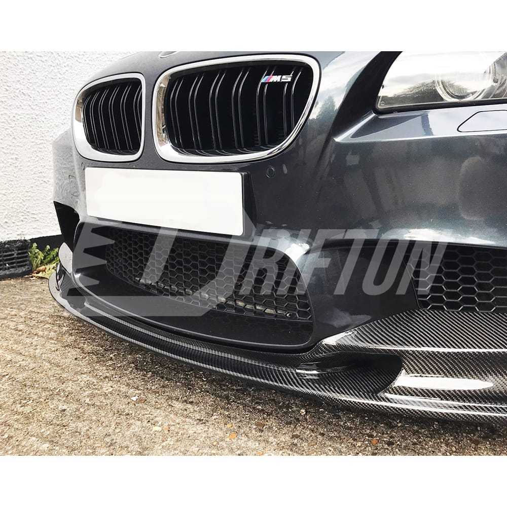 3D Style Carbon Fiber Front Lip For BMW 5 Series F10 M5 2010-2016