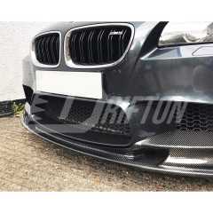 3D Style Carbon Fiber Front Lip For BMW 5 Series F10 M5 2010-2016