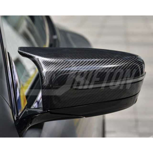 Dry Carbon Fiber Replacement Side Mirror Cover For BMW 5 Series F90 M5 LHD RHD 2017-2023