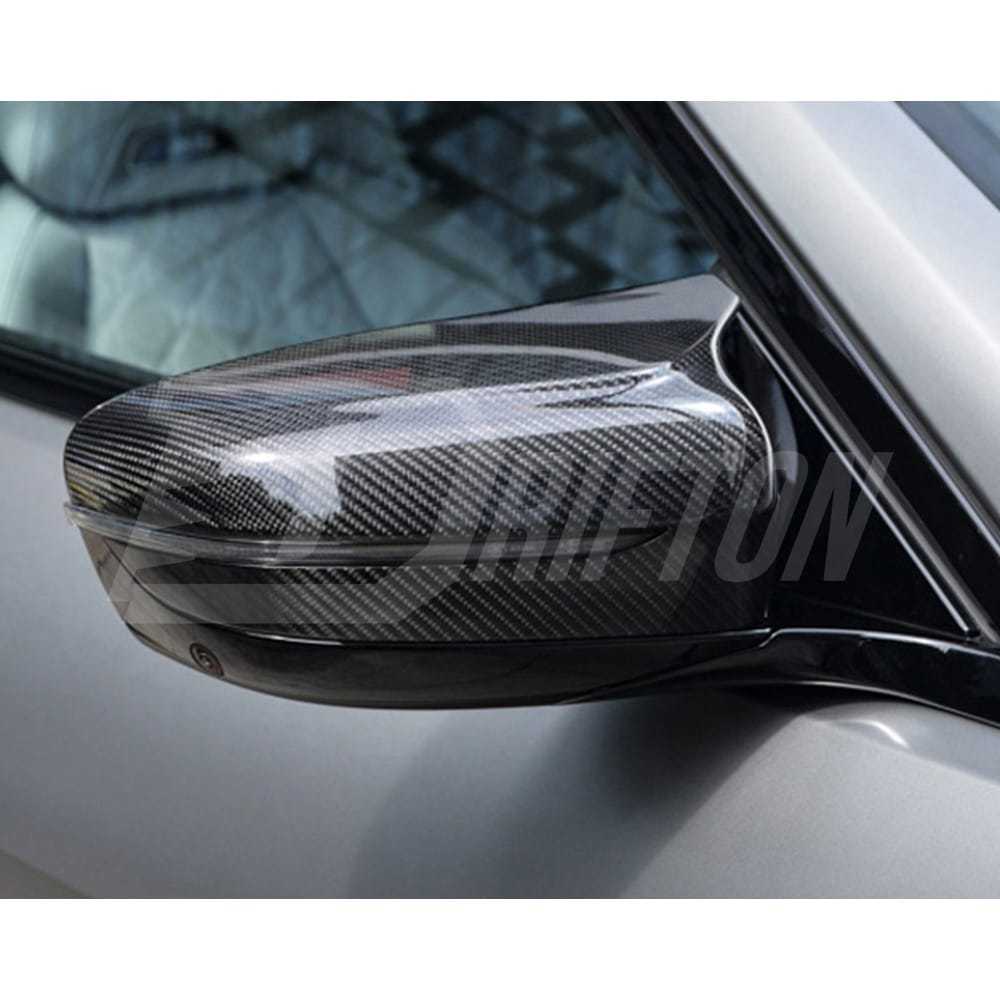 Dry Carbon Fiber Replacement Side Mirror Cover For BMW 5 Series F90 M5 LHD RHD 2017-2023