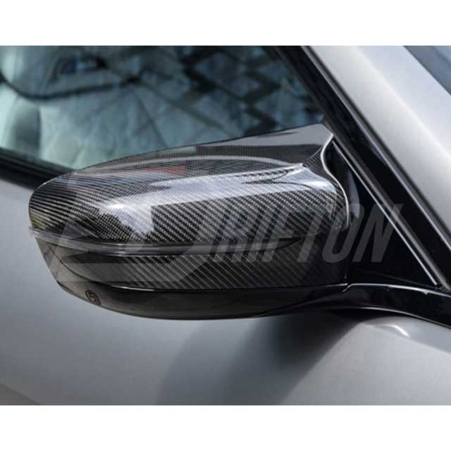 Dry Carbon Fiber Replacement Side Mirror Cover For BMW 5 Series F90 M5 LHD RHD 2017-2023
