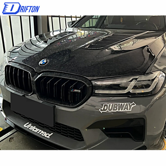 V Style Forged Dry Carbon Fiber Hood For BMW 5 Series F90 M5 G30 2017-2023