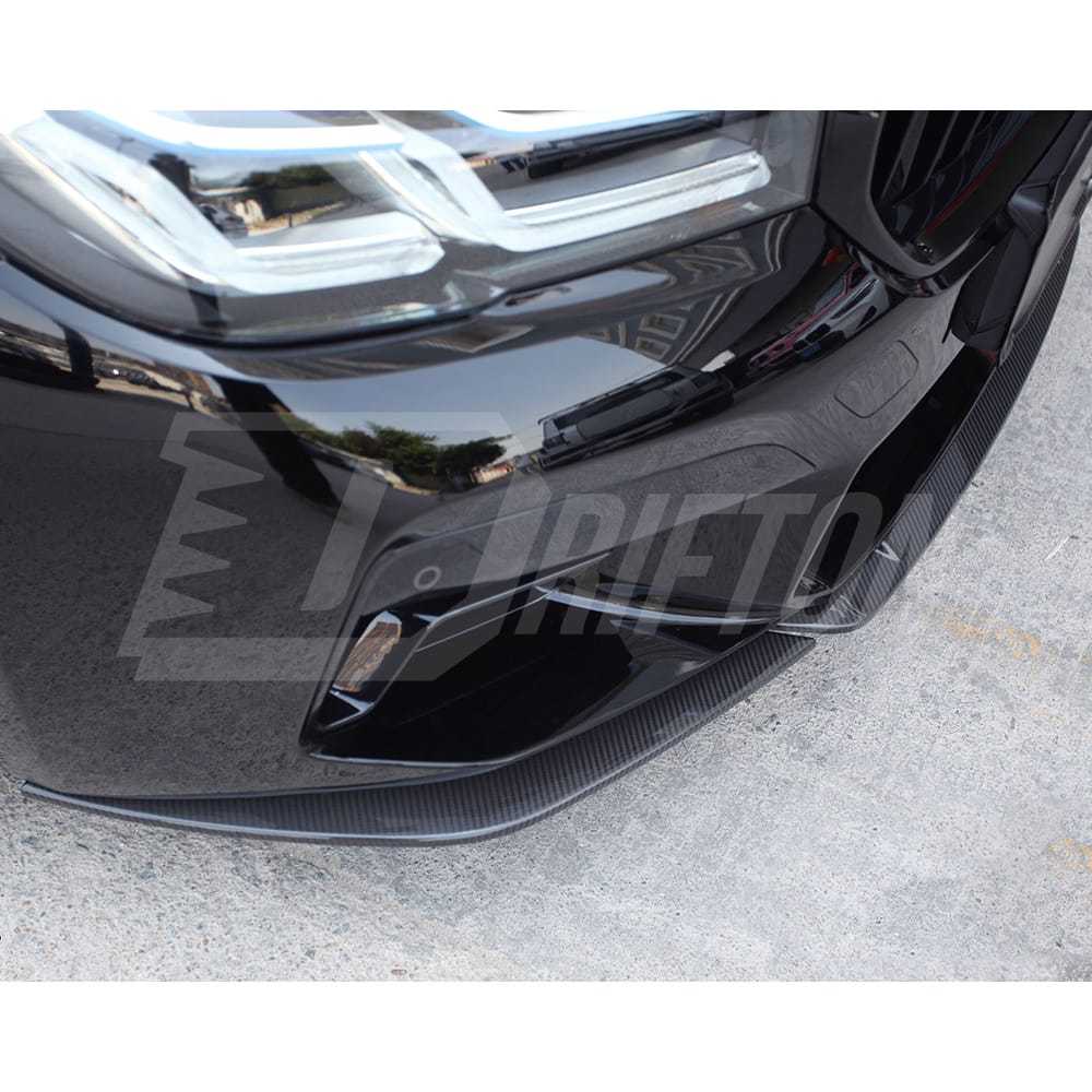 ST Style Dry Carbon Fiber Front Lip For BMW 5 Series F90 M5 LCI 2020-2023