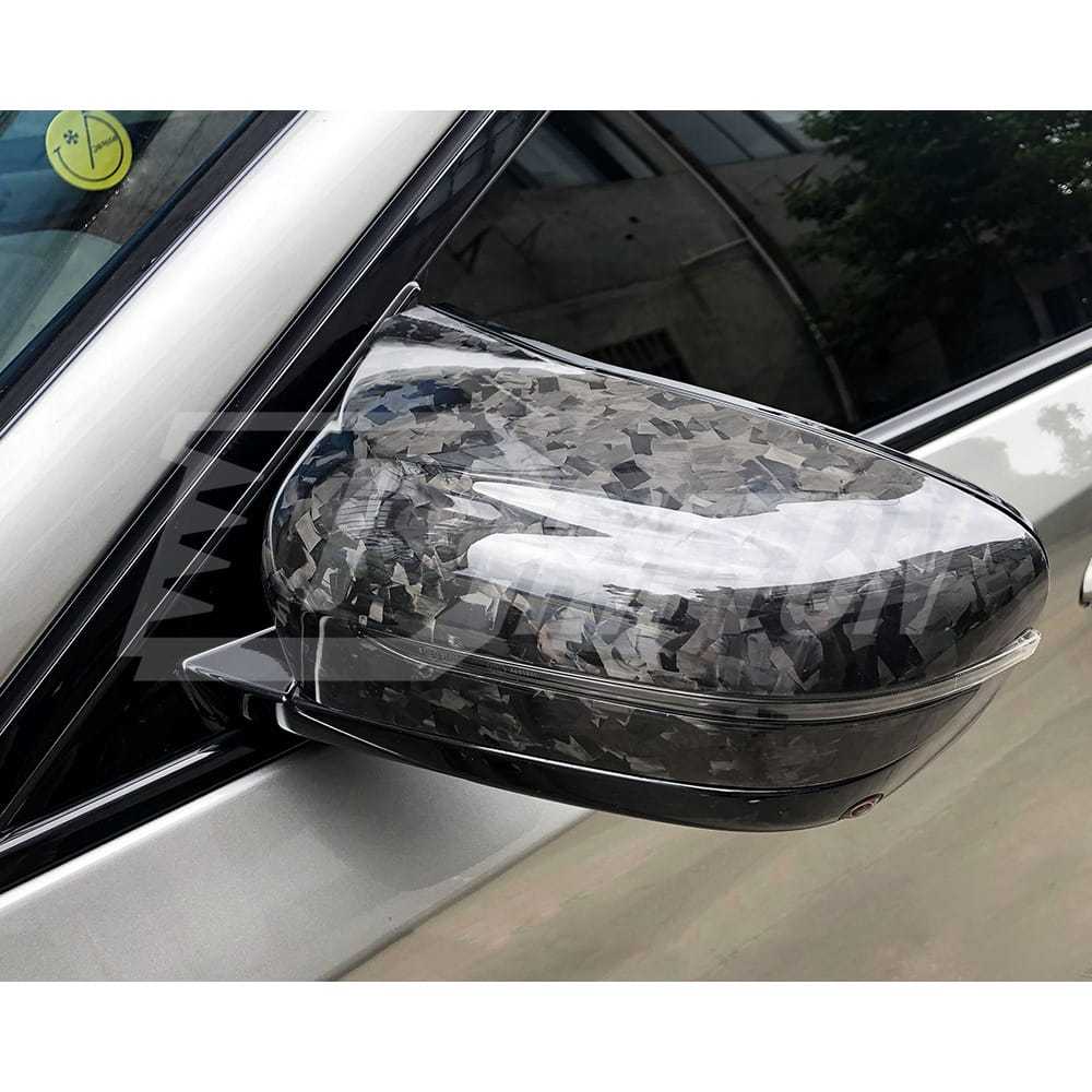 Forged Dry Carbon Fiber Replacement Side Mirror Cover For BMW 5 Series F90 M5 LHD RHD 2017-2023