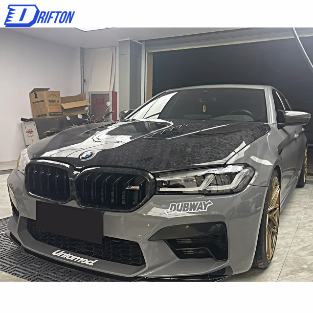 V Style Forged Dry Carbon Fiber Hood For BMW 5 Series F90 M5 G30 2017-2023