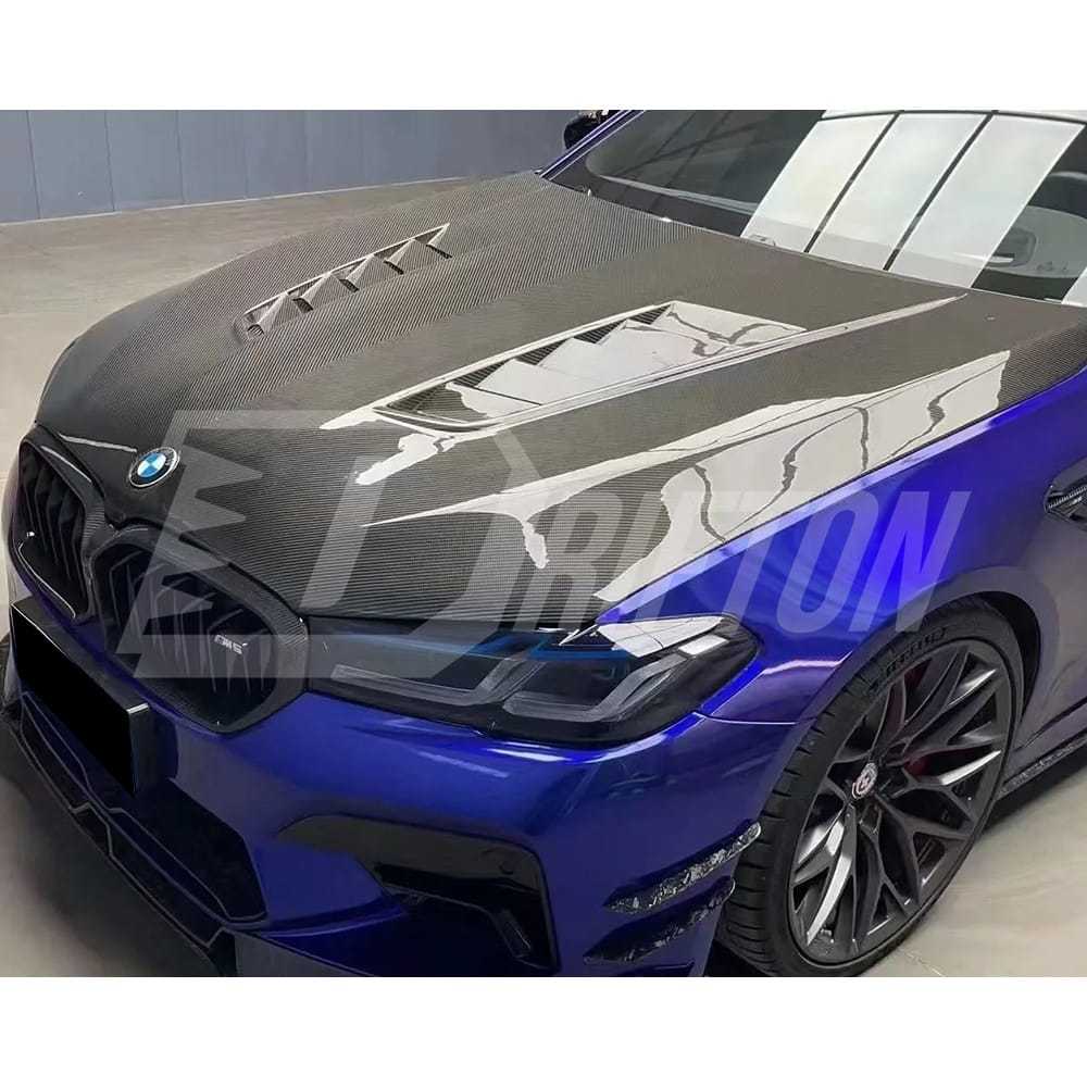 V Style Carbon Fiber Hood For BMW 5 Series F90 M5 G30 2017-2023
