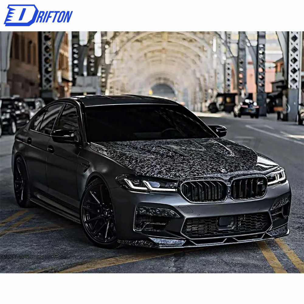 V Style Forged Dry Carbon Fiber Hood For BMW 5 Series F90 M5 G30 2017-2023