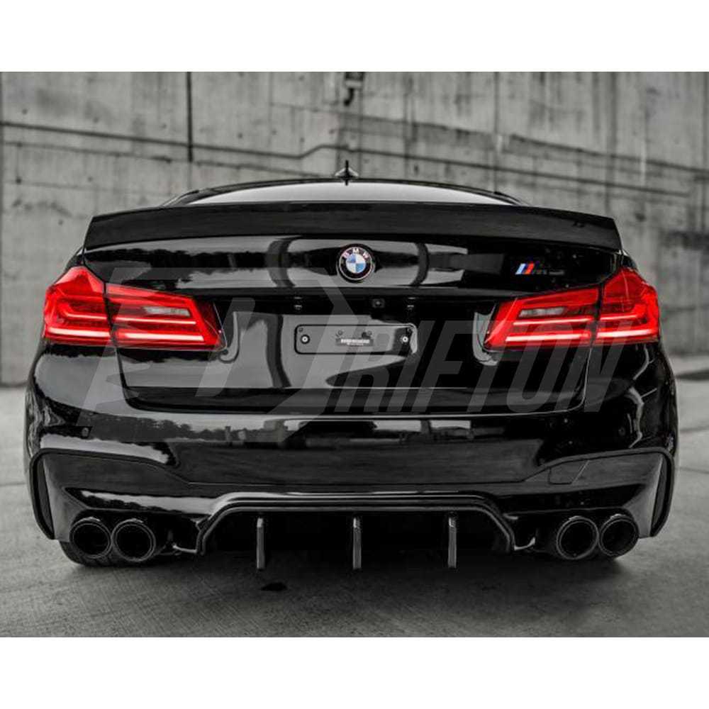 Mode Style Carbon Fiber Rear Diffuser For BMW 5 Series F90 M5 2017-2023