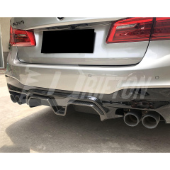 CS Style Dry Carbon Fiber Rear Diffuser For BMW 5 Series F90 M5 2017-2023