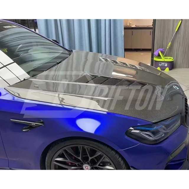 V Style Carbon Fiber Hood For BMW 5 Series F90 M5 G30 2017-2023