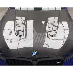 V Style Carbon Fiber Hood For BMW 5 Series F90 M5 G30 2017-2023