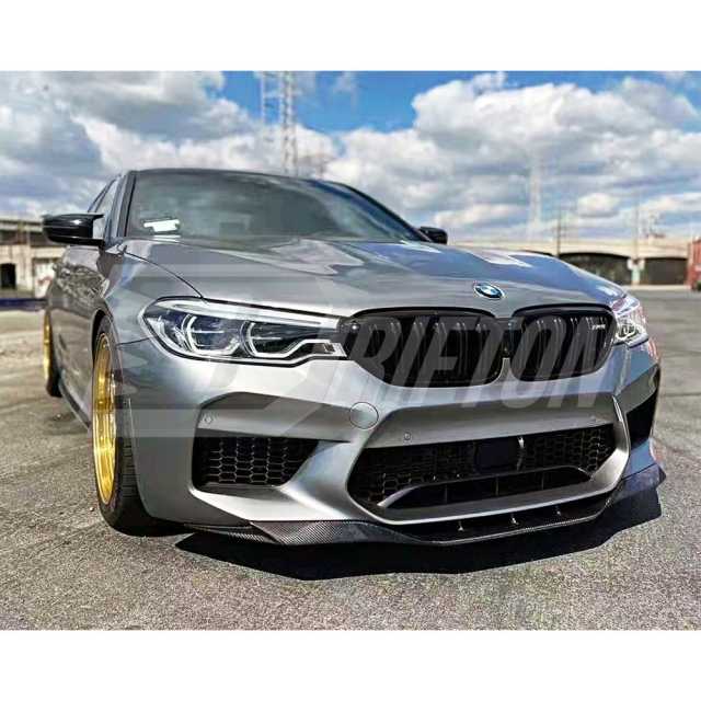 RKP Style Carbon Fiber Front Lip For BMW 5 Series F90 M5 2017-2019