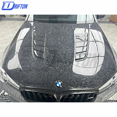 V Style Forged Dry Carbon Fiber Hood For BMW 5 Series F90 M5 G30 2017-2023
