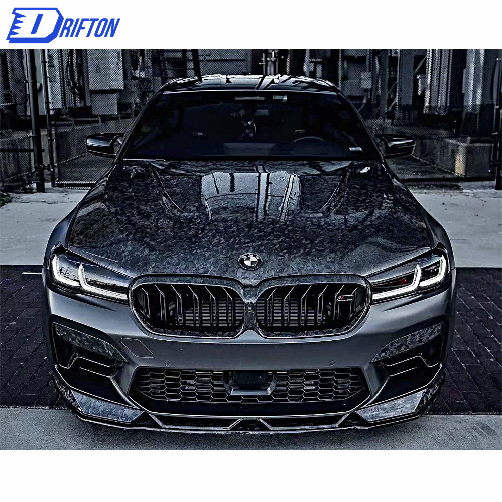 V Style Forged Dry Carbon Fiber Hood For BMW 5 Series F90 M5 G30 2017-2023