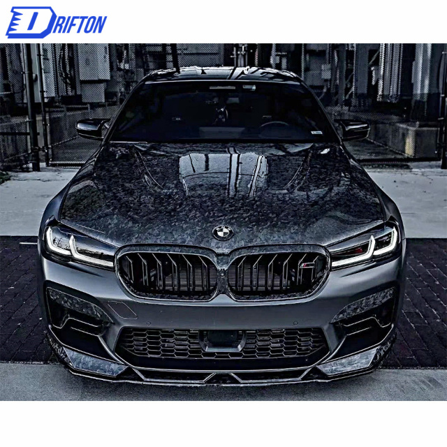 V Style Forged Dry Carbon Fiber Hood For BMW 5 Series F90 M5 G30 2017-2023