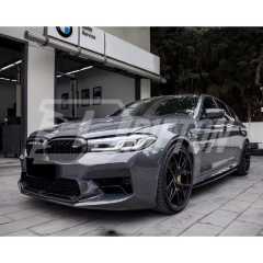 MP Style Carbon Fiber Front Lip For BMW 5 Series F90 M5 LCI 2020-2023