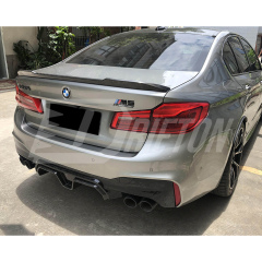 CS Style Dry Carbon Fiber Rear Diffuser For BMW 5 Series F90 M5 2017-2023
