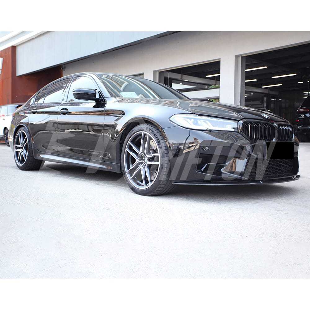 ST Style Dry Carbon Fiber Front Lip For BMW 5 Series F90 M5 LCI 2020-2023