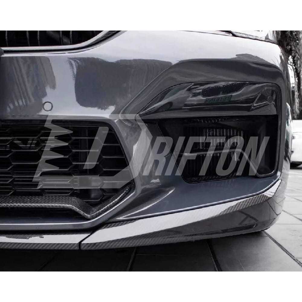 MP Style Carbon Fiber Front Lip For BMW 5 Series F90 M5 LCI 2020-2023