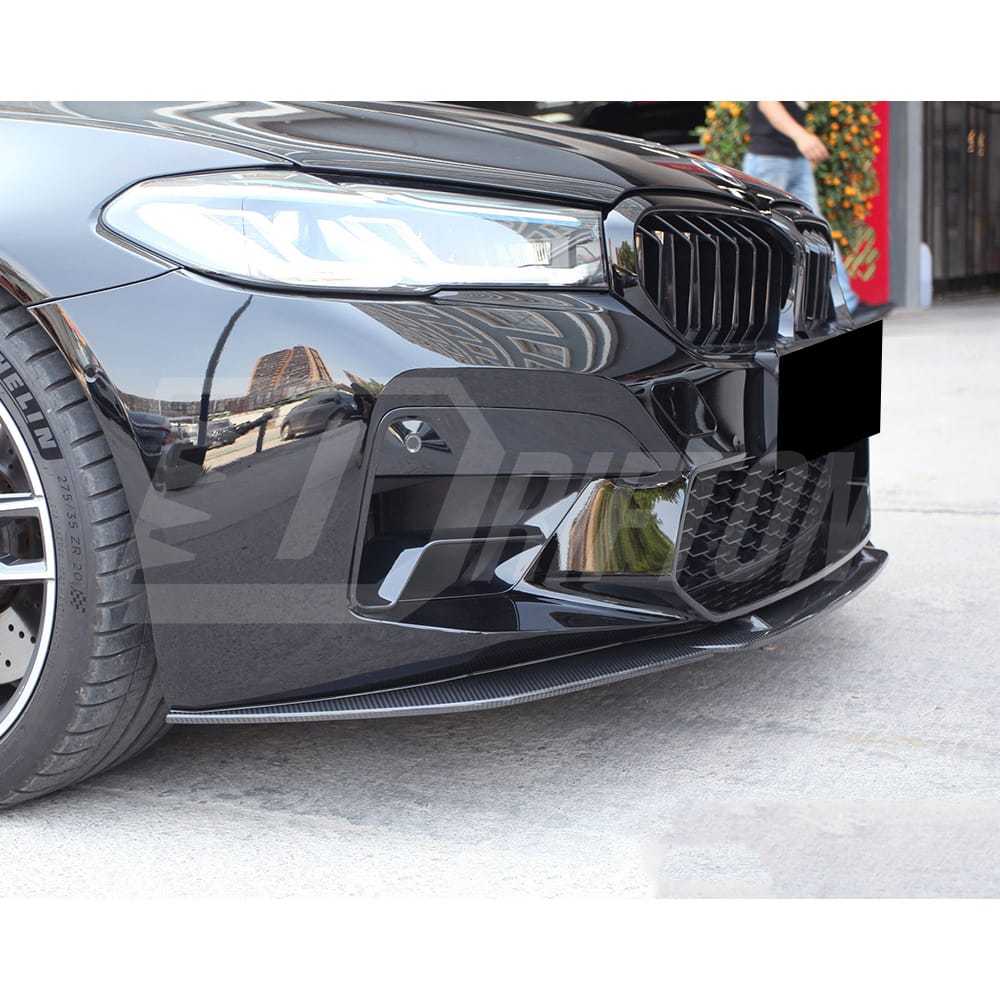 ST Style Dry Carbon Fiber Front Lip For BMW 5 Series F90 M5 LCI 2020-2023