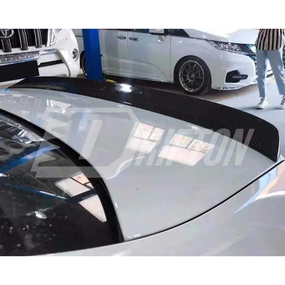 3D Style Dry Carbon Fiber Rear Spoiler Trunk Wing For 5 BMW Series G30 G38 F90 M5 2017-2023