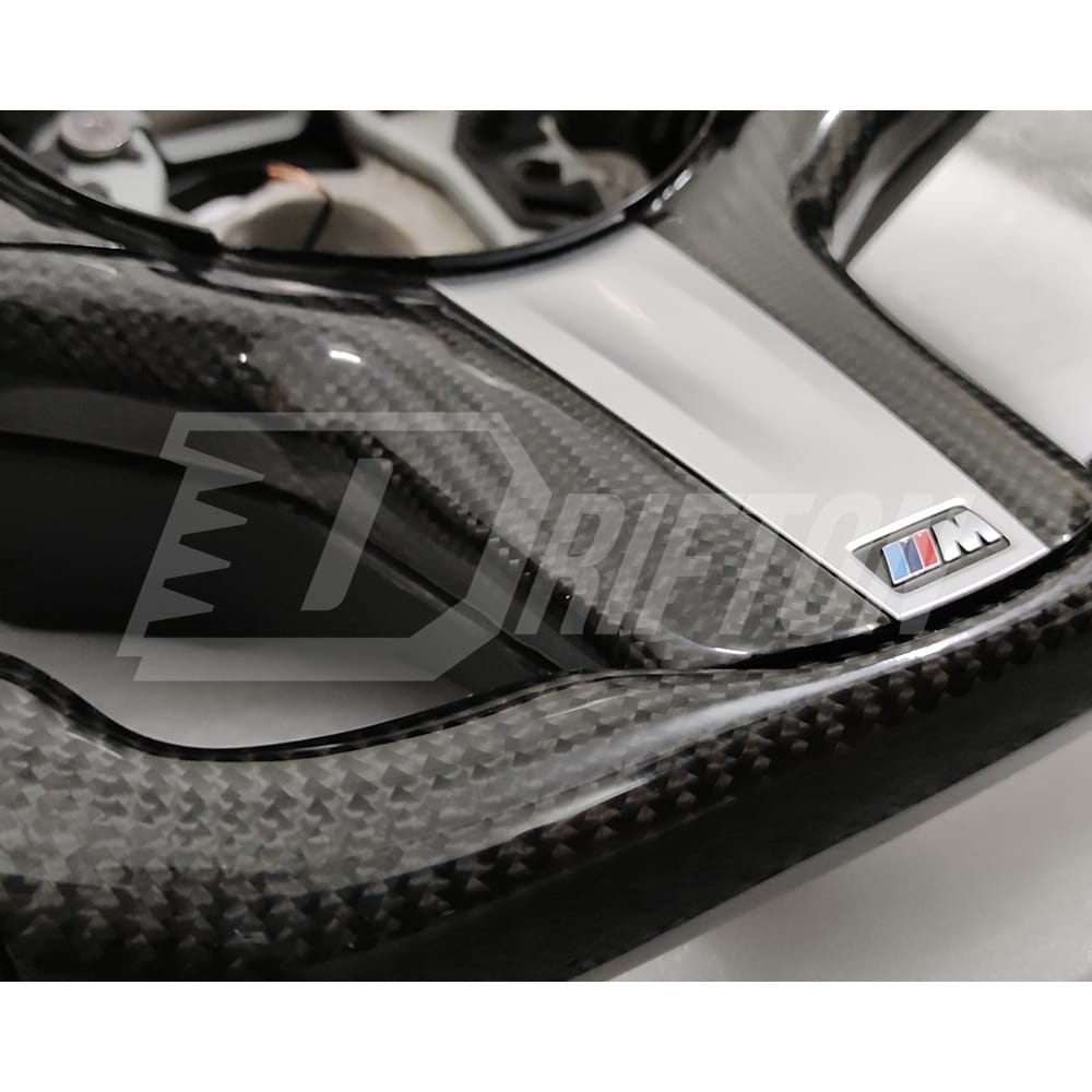 Carbon Fiber Steering Wheel With LED Light For BMW 5 Series G30 G38