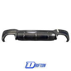 A Style Carbon Fiber Rear Diffuser For BMW 5 Series G30 G38 2017-2023