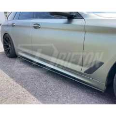 MP Style Carbon Fiber Side Skirt For BMW 5 Series G30 G38 2017-2023