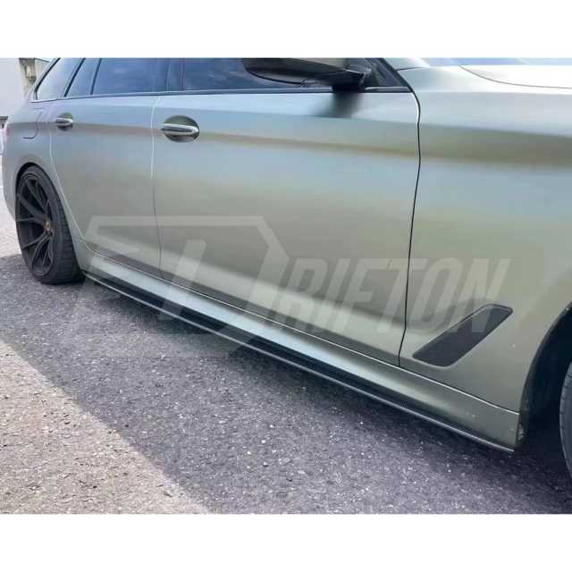 MP Style Carbon Fiber Side Skirt For BMW 5 Series G30 G38 2017-2023