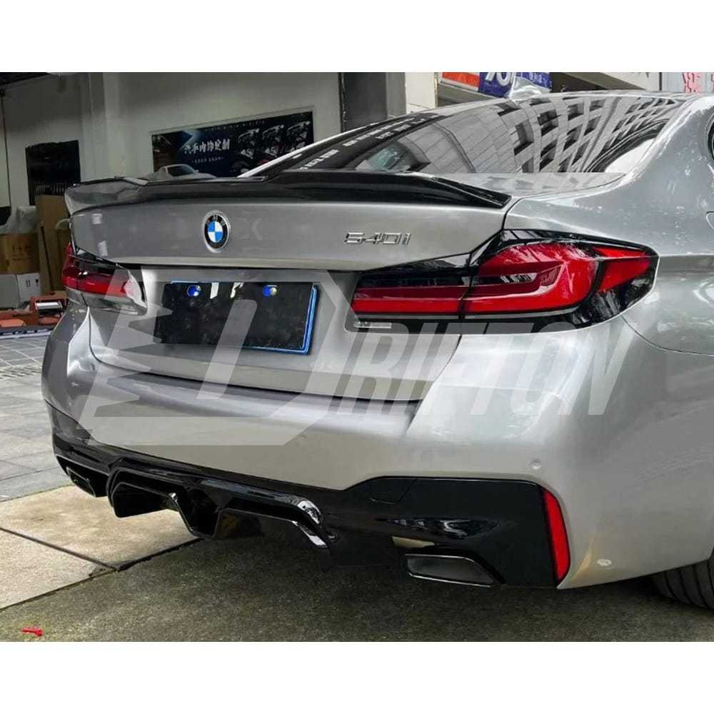 DA Style Carbon Fiber Rear Spoiler Trunk Wing For BMW 5 Series G30 G38 F90 M5 2017-2023