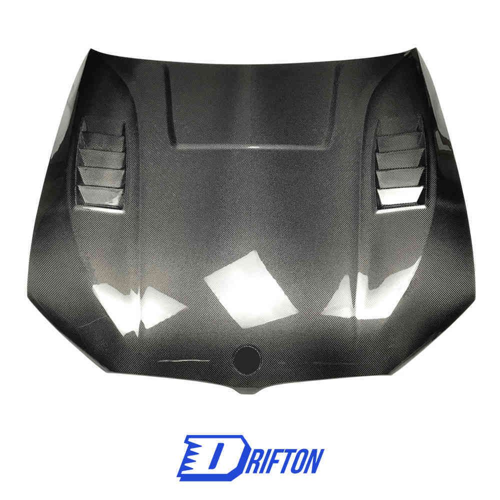 Drifton Style Dry Carbon Fiber Hood For BMW 5 Series G30 G38 F90 M5 2017-2023