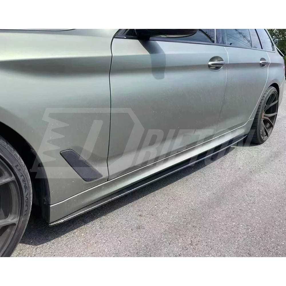 MP Style Carbon Fiber Side Skirt For BMW 5 Series G30 G38 2017-2023