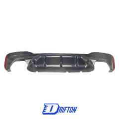 M5 Style Dry Carbon Fiber Rear Diffuser For BMW 5 Series G30 G38 2017-2023